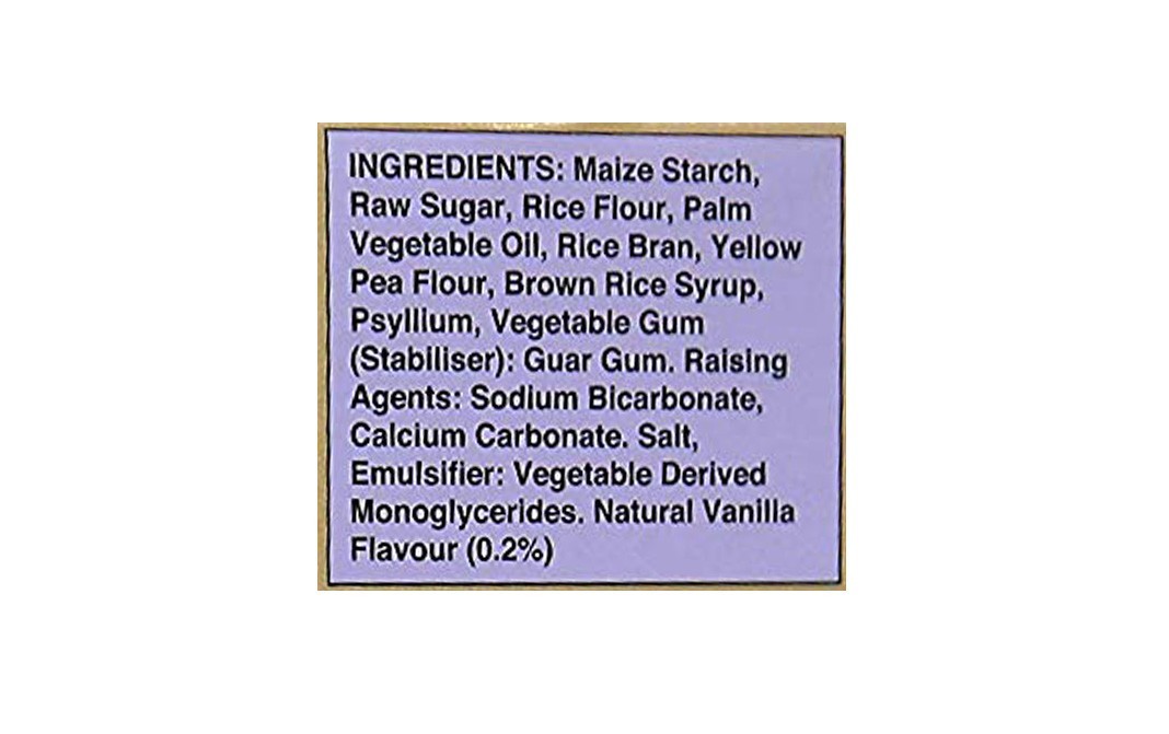 Orgran Gluten Free Kids Vanilla Cookies   Box  175 grams